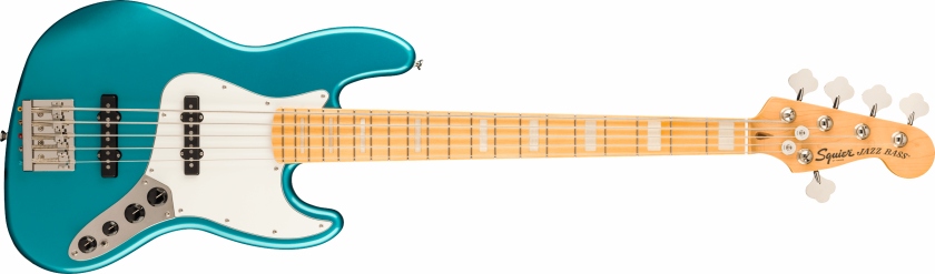 Fender Squier Classic Vibe Active '70s Jazz Bass V MN Ocean Turquoise